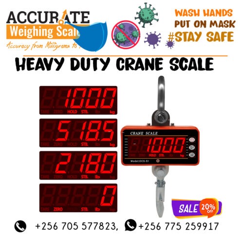 digital Hook Hanging Scale 300kg 0.1 kg