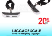 digital portable hooks hanging scales for luggage