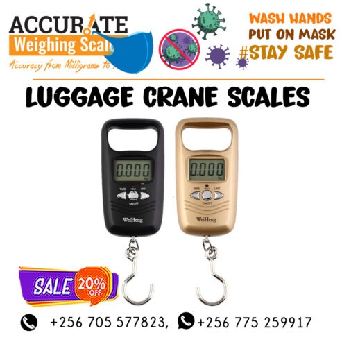 digital weighing luggage Hook Scales 50kg capacity