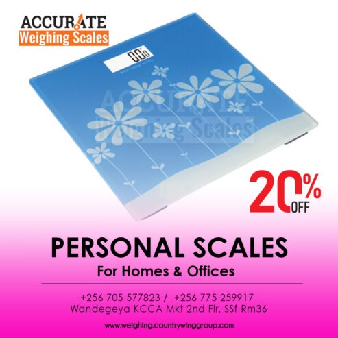 Get bathroom weighing scales to correctly weigh yourself