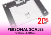 Digital bathroom weighing scales with highly sensitive
