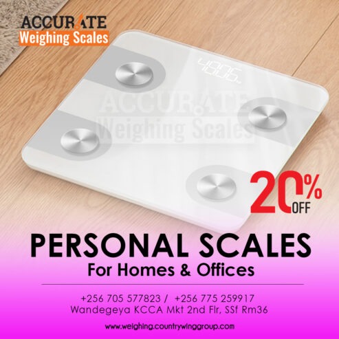 Digital bathroom scales with Bluetooth smart body electronic