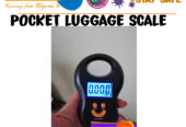 pocket digital LCD Travel Hook weighing Scales for luggage