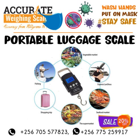 digital Luggage Hook Scales accurate 50kg handheld