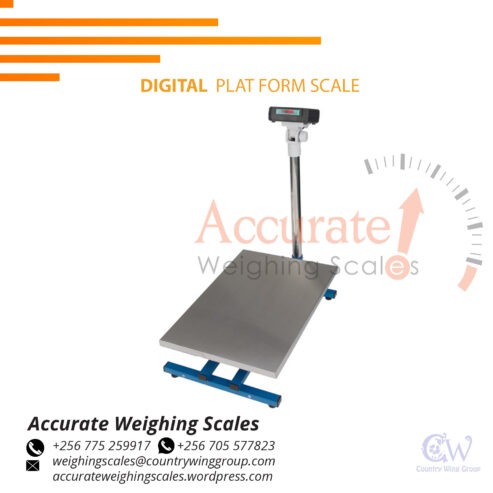 Platform scales designed for light duty measurements