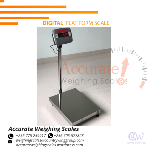 Purchase rechargeable light duty platform weighing scales