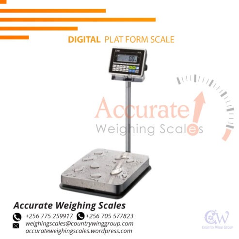 Digital light weight platform weighing scales 100kgs