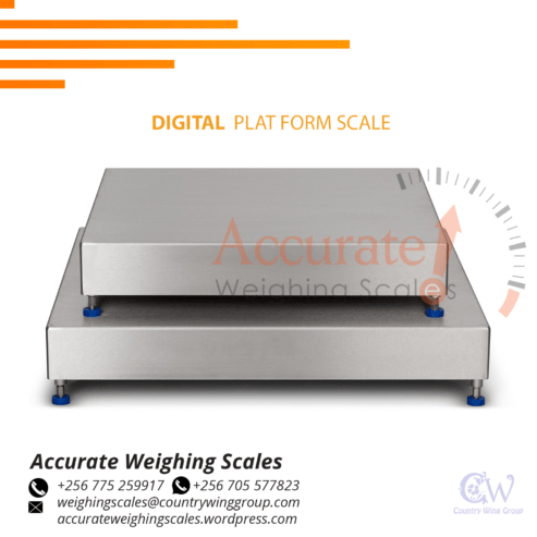A12 model heavy-duty platform weighing scale