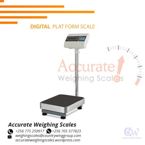 digital light-duty platform weighing scales suitable for use
