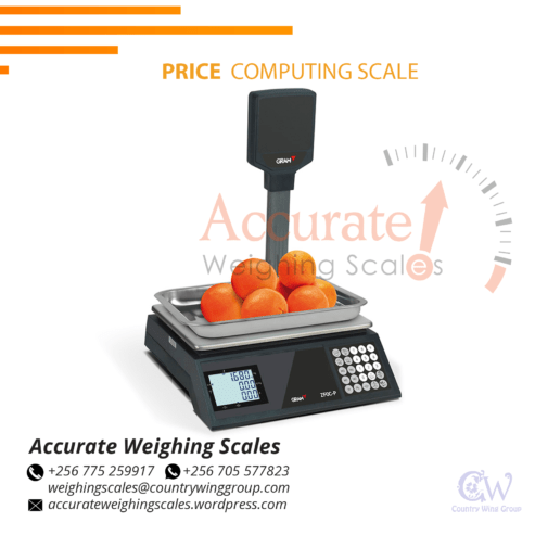 price computing scales with units kg/ Ib, high accuracy Kaba