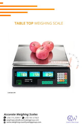 Retail Weighing Scale ACS series digital type in Kampala