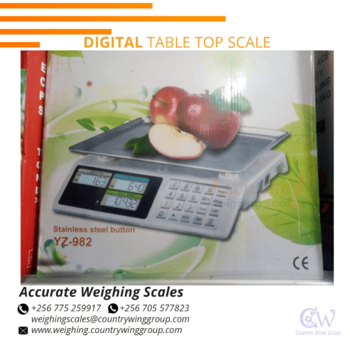 30kg stainless steel digital price computing scale in Kampal