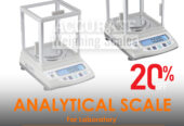 analytical precision laboratory balance with touch screen