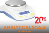 precision analytical balance with a readability ranges