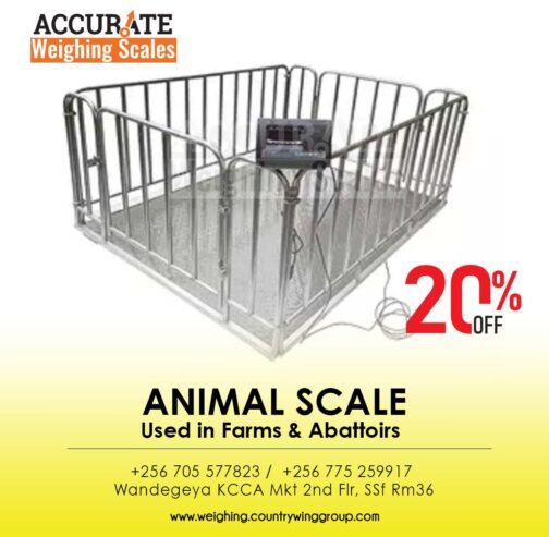 2000kg capacity cow weighing scale at affordable prices