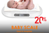 Advanced effortless accurate digital baby scales