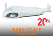 Easy maintenance free digital baby weighing scales