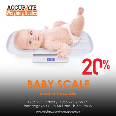 Cost-efficient durable medical digital baby scales