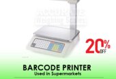 label printing table top scales barcode printers