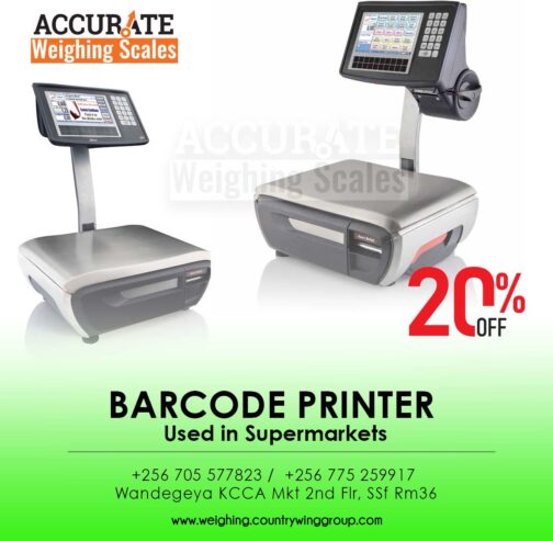 trade digital retail weighing scale barcode printers