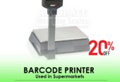 30kg capacity barcode printing scale at supplier shop wandeg