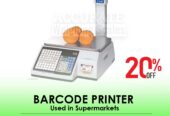 Easy programming barcode printing scale for sell Kikuubo