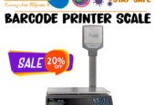 digital paper printing barcode weighing scale for grocery st