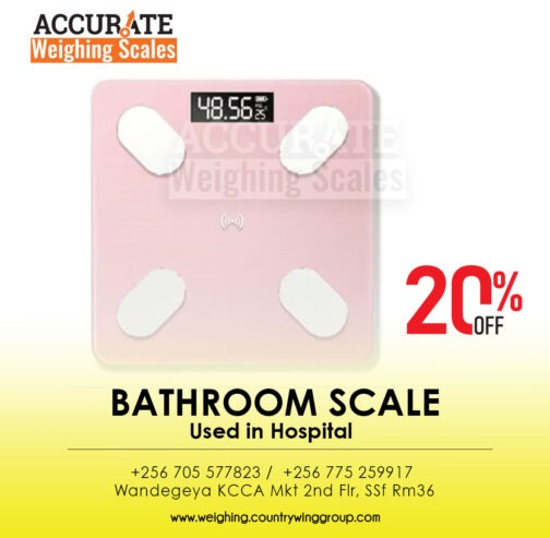 Advanced multi-head bathroom scales providing proven weigher
