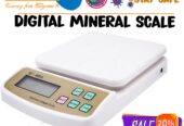 digital pocket size mineral weighing scale with batteries in