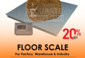 digital Industrial floor checkered floor scales