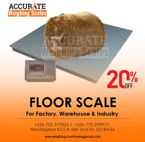 digital Industrial floor checkered floor scales