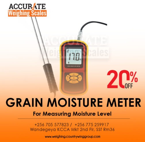 Digital grain moisture meter with probe length 200mm