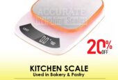 digital kitchen weighing table top scales