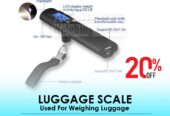 rubber handle Hook Smile Face luggage weighing scales