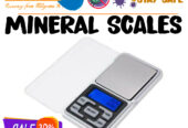 Flip open notebook size digital mineral jewelry scales