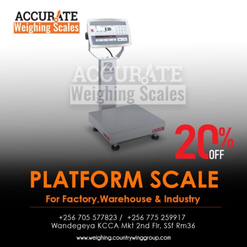 A large perfect non slip rubber surface platform scales