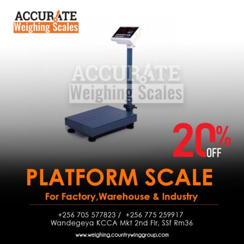 Durable stainless-steel large platform scales of 400pound