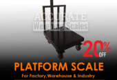 Digital houseable industrial platform weighing scales