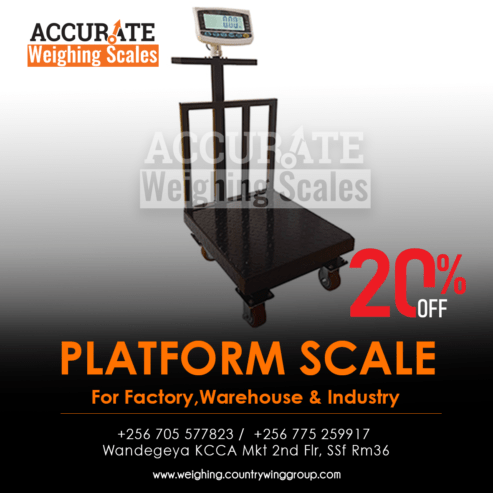 Large digital bench platform weighing scales at affordable p