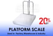 Digital stainless-steel platform scale for business office w