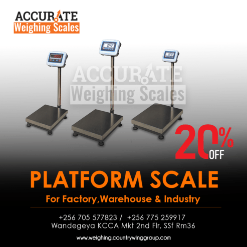 LCD digital platform weighing scales of 5000kg