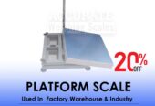 Durable stainless-steel large platform scales of 400pound ca