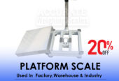 heavy duty platform scales with a wide base weigh range