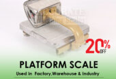 Strong, reliable and accurate platform weighing scales