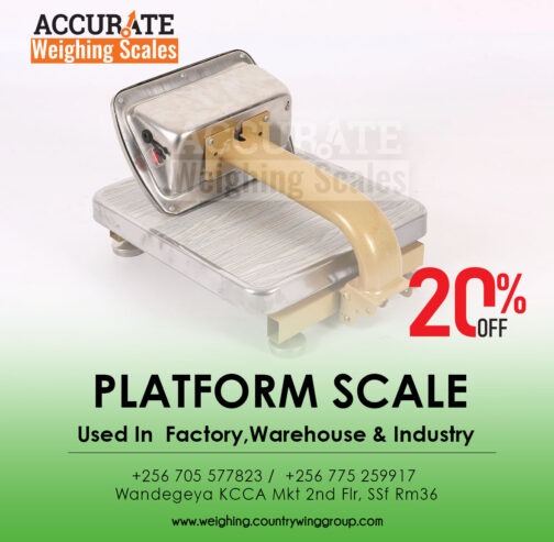 Strong, reliable and accurate platform weighing scales