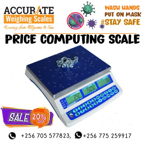 price computing scale with bright red LED backlit for sell