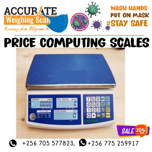 price computing scale at discount price in store Kampala