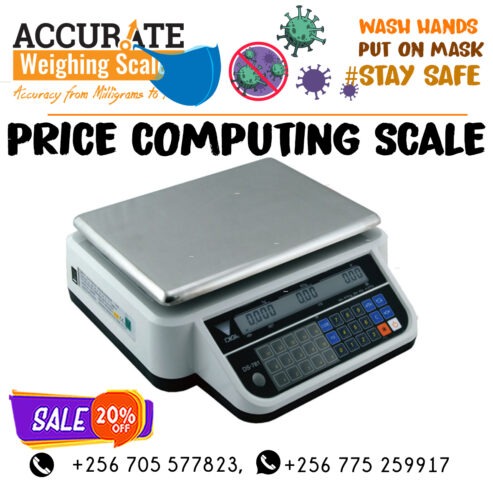 price computing scale with money change function at supplier