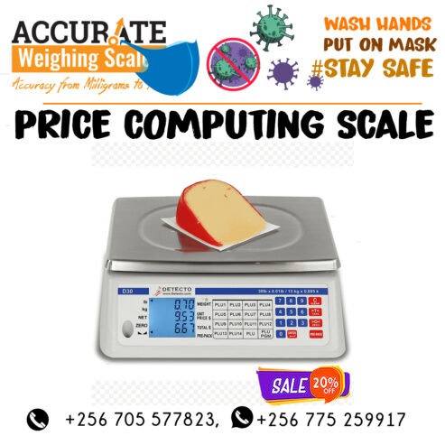 Price computing scale auto power off from a trader wandegeya