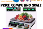 price computing scale with optional USB interface from sole